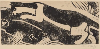 Kat og mus, 1912-1913. af Christian Rohlfs