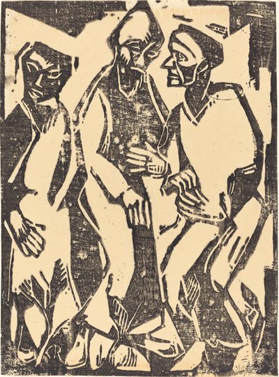 Rådgivning, 1913. af Christian Rohlfs