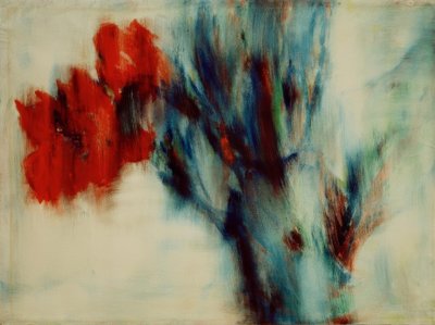 Rote Cannas af Christian Rohlfs