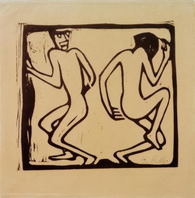 To dansere af Christian Rohlfs