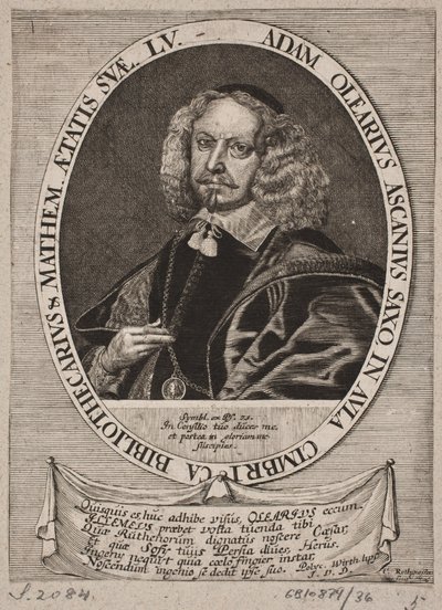 Adam Olearius af Christian Rothgiesser