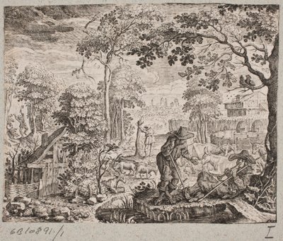 Den første eclogue af Christian Rothgiesser