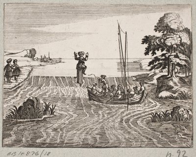 Illustration til Adam Olearius, "Persisk Rosenthal af en genial digter Schich Saadi […]", Slesvig 1660 af Christian Rothgiesser