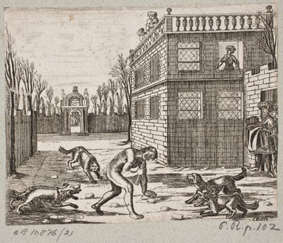 Illustration til Adam Olearius, "Persisk Rosenthal af en genial digter Schich Saadi […]", Slesvig 1660 af Christian Rothgiesser