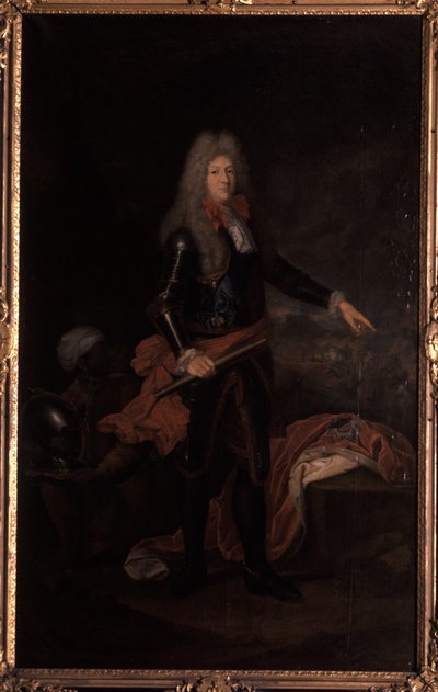Frederik I, hertug af Sachsen-Gotha-Altenburg, 1711 af Christian Schilbach