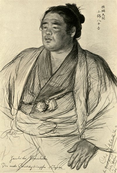 Konishiki Yasokichi, 1898. af Christian Wilhelm Allers