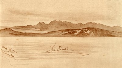 Sinai, Egypten, 1898. af Christian Wilhelm Allers