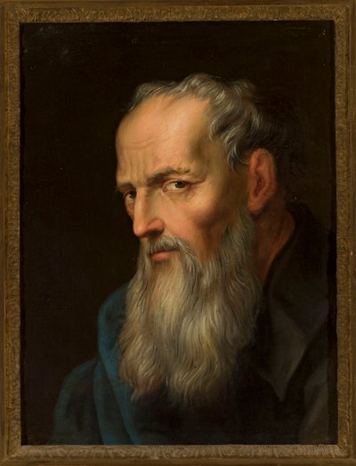 Hoved af en gammel mand (Sankt Paulus?) af Christian Wilhelm Ernst Dietrich