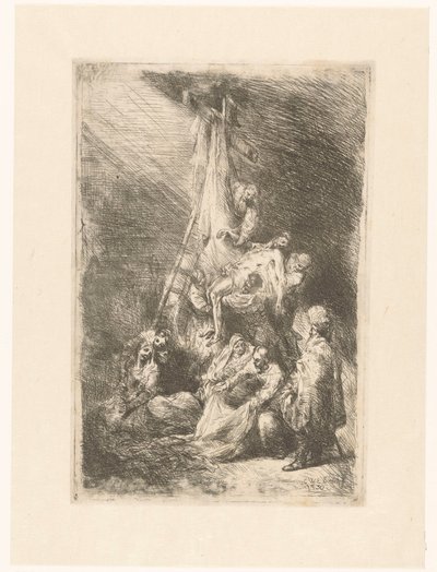 Nedstigning fra korset af Christian Wilhelm Ernst Dietrich
