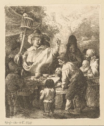 rottegift sælger af Christian Wilhelm Ernst Dietrich