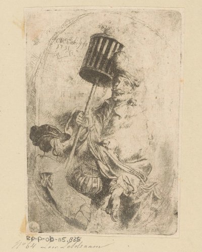 Pied Piper af Christian Wilhelm Ernst Dietrich