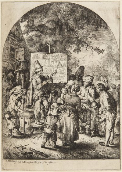 Balladesangeren af Christian Wilhelm Ernst Dietrich