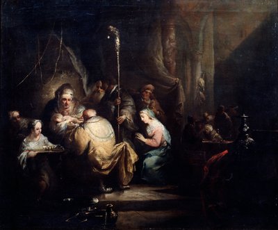 Omskærelsen, 1763. af Christian Wilhelm Ernst Dietrich