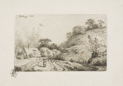 Kornmarken (Rembrandt Manner) af Christian Wilhelm Ernst Dietrich