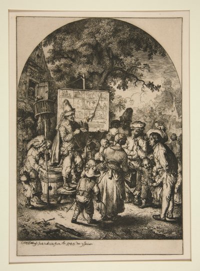 Mountebank af Christian Wilhelm Ernst Dietrich