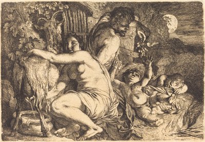 Satyrens Familie af Christian Wilhelm Ernst Dietrich