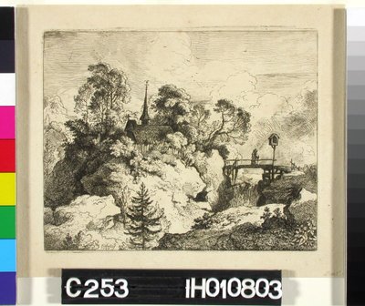 Ohne Titel af Christian Wilhelm Ernst Dietrich