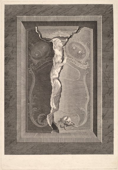 Madame Langhans grav af Christian von Mechel and Bartholomäus Hübner, after Johannes August Nahl, the Younger