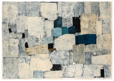Citadel, 2017 (monotypi på papir) af Christina Fedyk