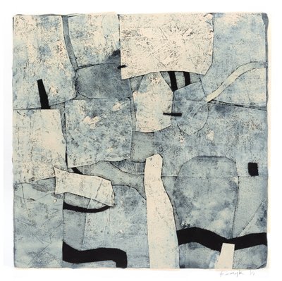 Way Station, 2016 (monotypi på papir) af Christina Fedyk
