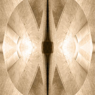 Arkitektonisk abstrakt symmetri af Christina Sillen
