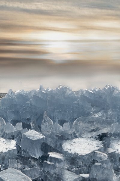 Golden Sky Ice af Christina Sillen