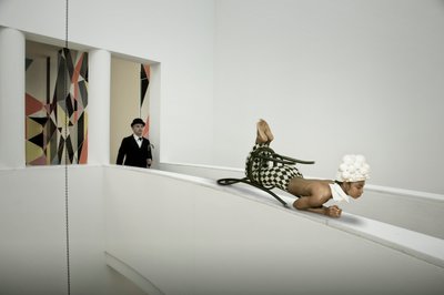 Konceptuel performancekunst af Christine von Diepenbroek