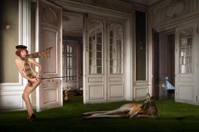 Elegant surrealistisk golf af Christine von Diepenbroek