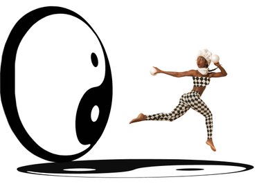 Harlequin Yin Yang Balance af Christine von Diepenbroek