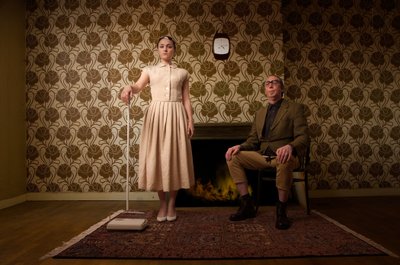 En spændende indendørsscene af Christine von Diepenbroek