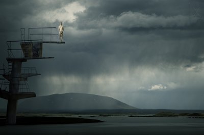 Den ensomme dykker – Stormfuld himmel af Christine von Diepenbroek