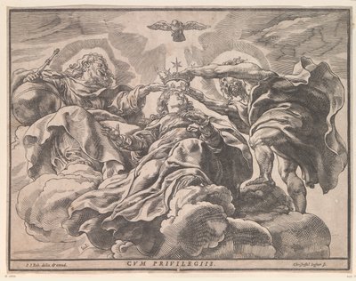 Marias kroning af Christoffel Jegher