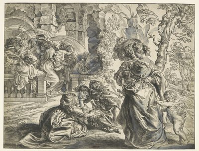 Love Garden (højre blad) af Christoffel Jegher