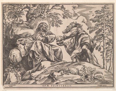 Kristi fristelse af Christoffel Jegher
