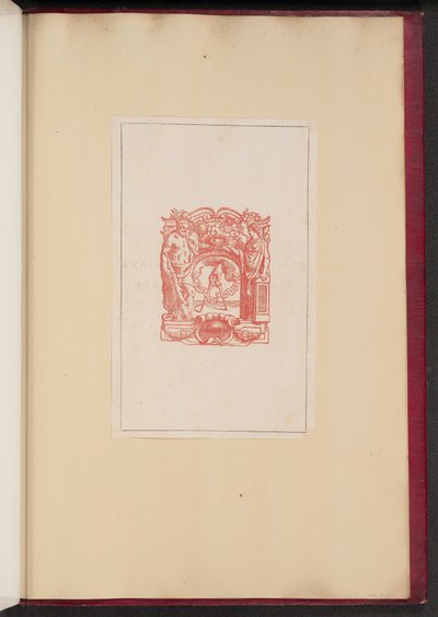 Printerenhed til Plantin-pressen af Christoffel Jegher after Sir Peter Paul Rubens