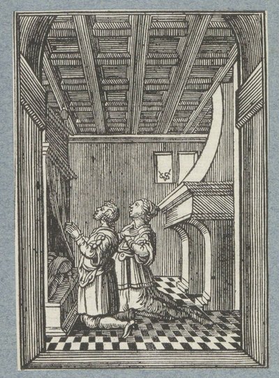 Tobias og Saras bryllupsnat af Christoffel van Sichem (II)