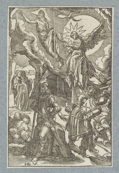 Kristi opstandelse af Christoffel van Sichem (II)