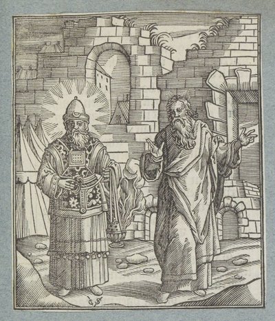 Præstedragt af Christoffel van Sichem (II)