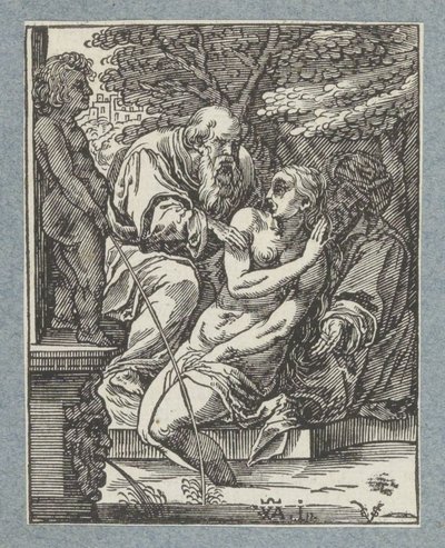 Susanna og de ældste af Christoffel van Sichem (II)