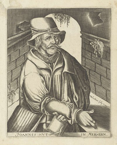 John Hus i Merhern, ca. 1650 af Christoffel van Sichem