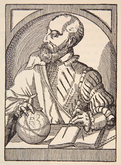 Pierre Ramus, illustration fra "Histoire de la Nation Francaise", Sciences, Volumes I und II, af Gabriel Hanotaux (1853-1944), 1924 af Christoffel van the Elder Sichem
