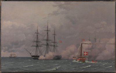 Københavns Havn den 1. maj 1832 af Christoffer Wilhelm Eckersberg