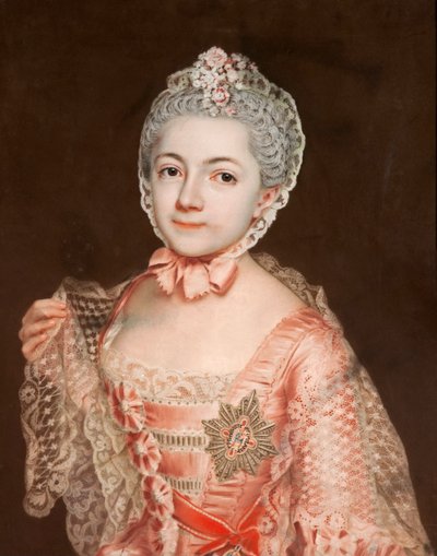 Henrietta Catherine Agnes af Anhalt-Dessau (1744-1799), dekan for Herford Abbey, datter af Leopold II, prins af Anhalt-Dessau af Christoph Friedrich Reinhold Lisiewski