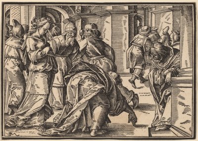 Kristus fortæller sine disciple om den sidste dom af Christoph Murer