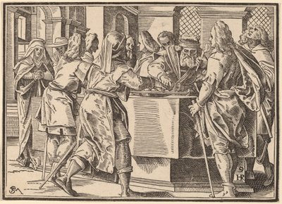 Kristus fortæller sine disciple om den sidste dom af Christoph Murer