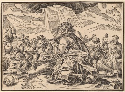 Kristus fortæller sine disciple om den sidste dom af Christoph Murer