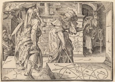 Kristus fortæller sine disciple om den sidste dom af Christoph Murer