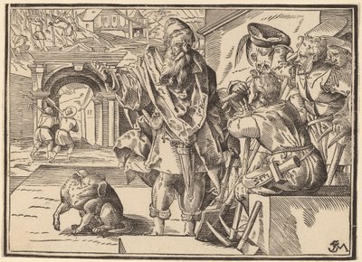 Kristus fortæller sine disciple om den sidste dom af Christoph Murer