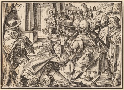 Kristus fortæller sine disciple om den sidste dom af Christoph Murer