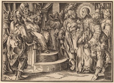Kristus fortæller sine disciple om den sidste dom af Christoph Murer